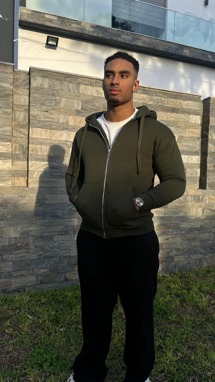 Capuche Zippé Oversize – Coton Premium 