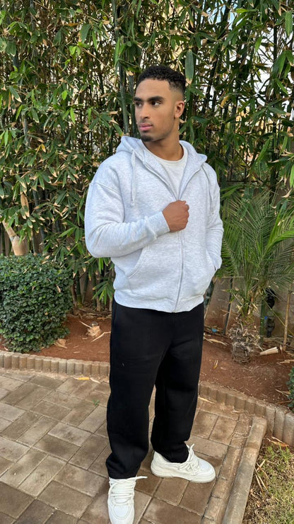 Capuche Zippé Oversize – Coton Premium 