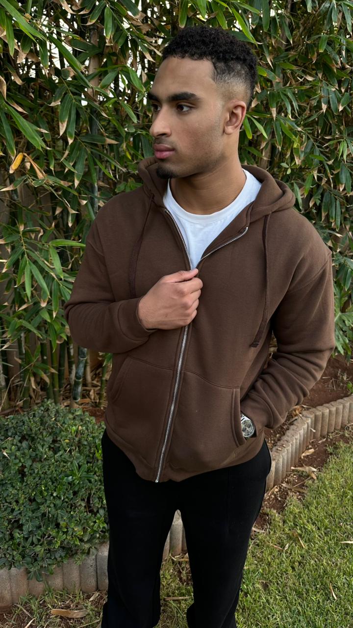 Capuche Zippé Oversize – Coton Premium 