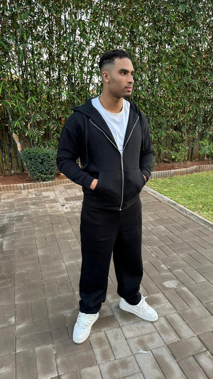 Capuche Zippé Oversize – Coton Premium 