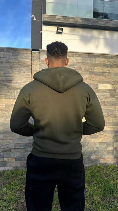 Capuche Zippé Oversize – Coton Premium 